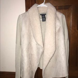 fur cardigan